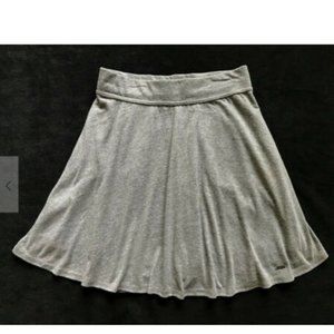 Hollister Grey Flare Skater A Line Skirt Small EUC